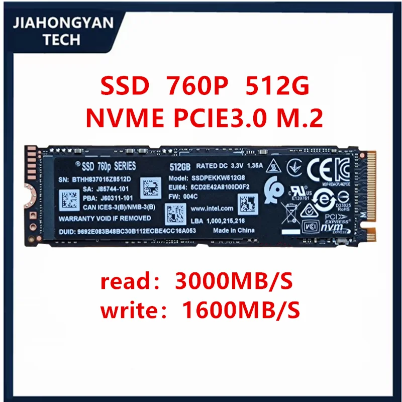  760P 512G PCIe 3.0 M2 ָ Ʈ ̺, SSD Ʈ ũž